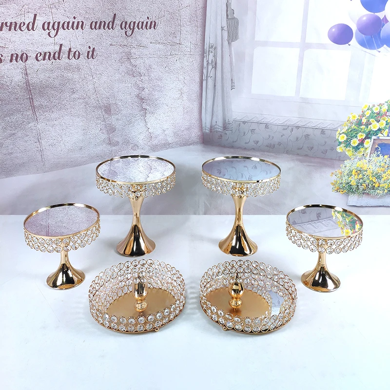 6PCS Gold Mirror Round Metal Wedding Cake Stand Set Birthday Party Dessert Cupcake Pedestal Display Plate Home Decor
6PCS Gold Mirror Round Metal Wedding Cake Stand Set Birthday Party Dessert Cupcake Pedestal Display Plate Home Decor