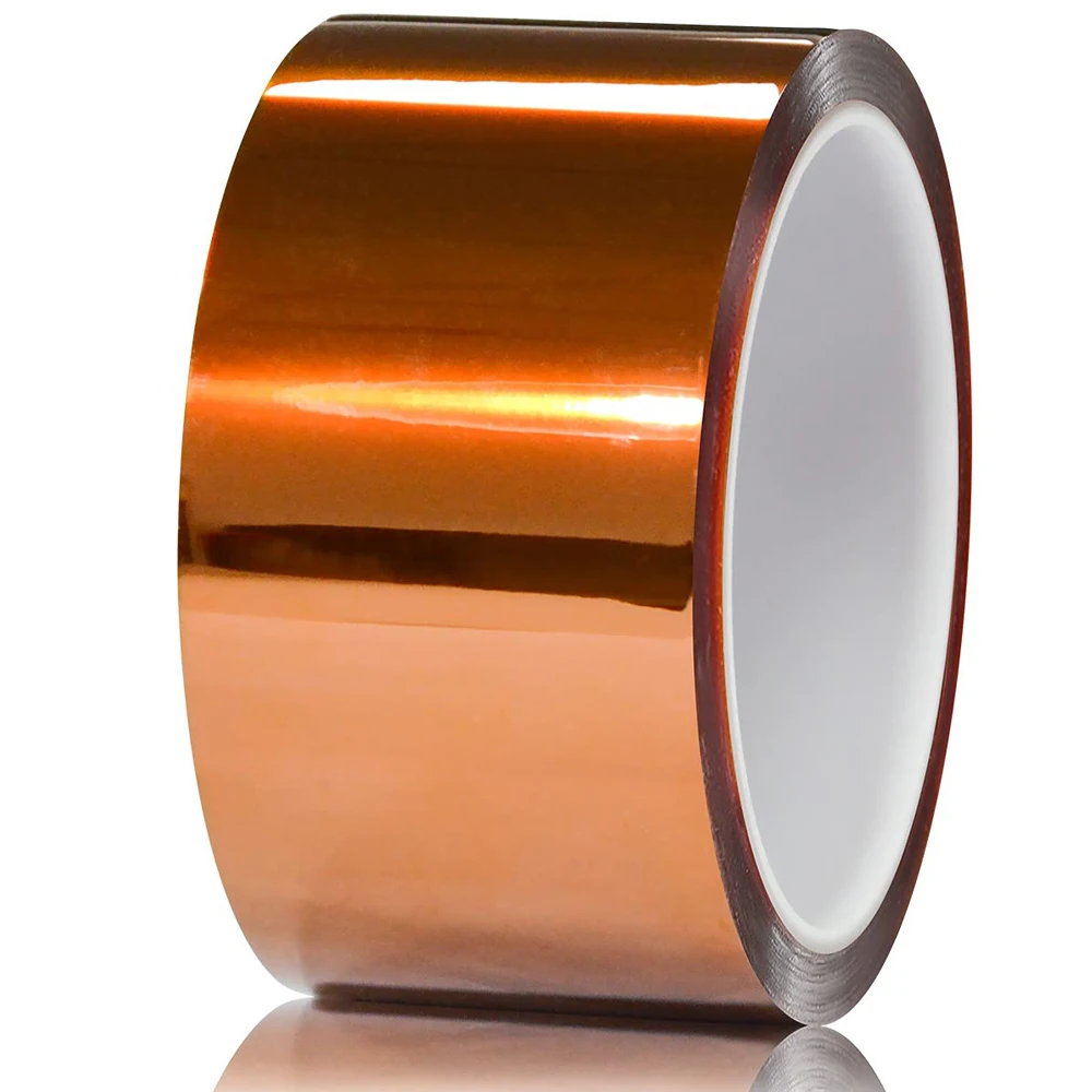 High Temperature Heat Resistant Tape 50MM Width Polyimide Film Adhesive Insulation Tape to Protect CPU 3D Printer Work Surface
High Temperature Heat Resistant Tape 50MM Width Polyimide Film Adhesive Insulation Tape to Protect CPU 3D Printer Work Surface