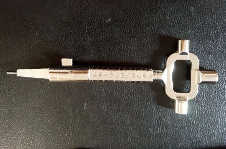 Locksmith Multi-Tool Cylinder Gauge Cam Turner Spindle Turner Bottle Opener Sliver Multi Purpose Locksmith Tool
Locksmith Multi-Tool Cylinder Gauge Cam Turner Spindle Turner Bottle Opener Sliver Multi Purpose Locksmith Tool