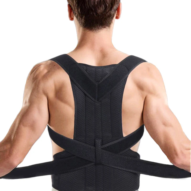 Adjustable Posture Corrector Fitness Back Support Shoulder Lumbar Brace Support Adjustable Belt Comfortable Corrector For Men
Adjustable Posture Corrector Fitness Back Support Shoulder Lumbar Brace Support Adjustable Belt Comfortable Corrector For Men