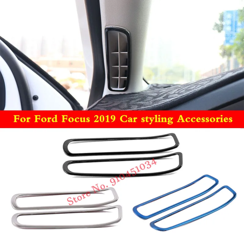 Stainless Steel For Ford Focus MK4 car-styling A-Pillar Front Air outlet cover Trim interior decoration car-styling Accessories
Stainless Steel For Ford Focus MK4 car-styling A-Pillar Front Air outlet cover Trim interior decoration car-styling Accessories