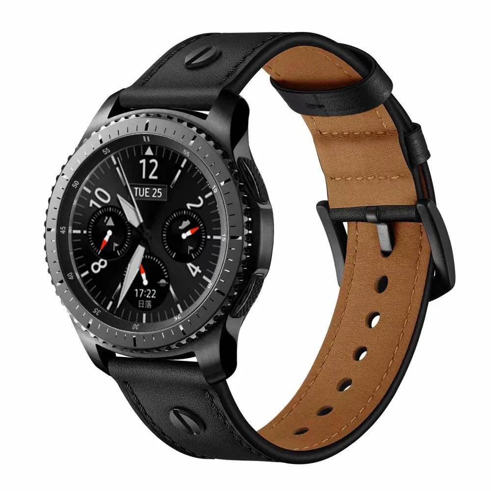 Кожаный ремешок AKGLEADER для Samsung Galaxy Watch band 22 мм, сменный Браслет для Samsung Gear S3 22 мм
Кожаный ремешок AKGLEADER для Samsung Galaxy Watch band 22 мм, сменный Браслет для Samsung Gear S3 22 мм