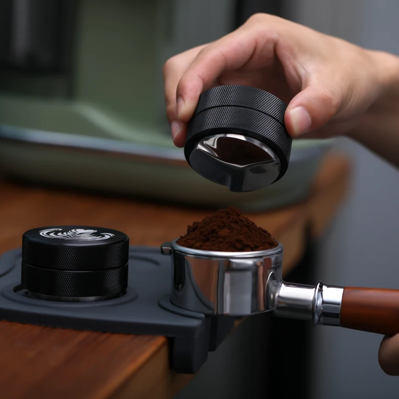 51mm Coffee Barista Espresso Flat Tamper Base Press Mat Home Coffee Machine Dedicated Powder Hammer Coffee Compactor Bar
51mm Coffee Barista Espresso Flat Tamper Base Press Mat Home Coffee Machine Dedicated Powder Hammer Coffee Compactor Bar