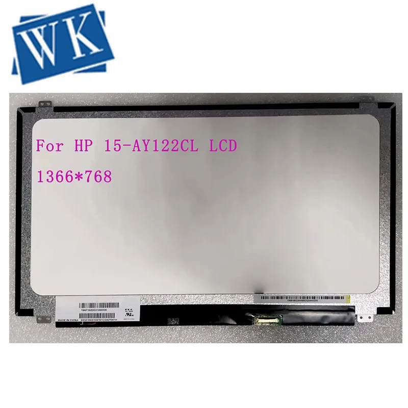 15.6 40PIN For HP 15-AY122CL 15-AY127CA 15-AY127CL 15-AY128CA 15-AY147CL 15-AY169NR 15-AY191MS 15-BA010CA 15-BA013CL1366x768
15.6 40PIN For HP 15-AY122CL 15-AY127CA 15-AY127CL 15-AY128CA 15-AY147CL 15-AY169NR 15-AY191MS 15-BA010CA 15-BA013CL1366x768
