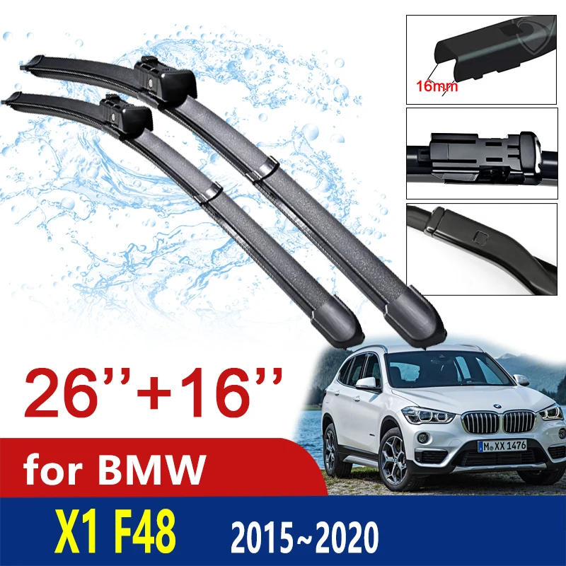 Car Wiper Blades Windscreen for BMW X1 F48 2015~2020 Front Windscreen Wipers Car Accessories 2016 2017 2018 2019
Car Wiper Blades Windscreen for BMW X1 F48 2015~2020 Front Windscreen Wipers Car Accessories 2016 2017 2018 2019
