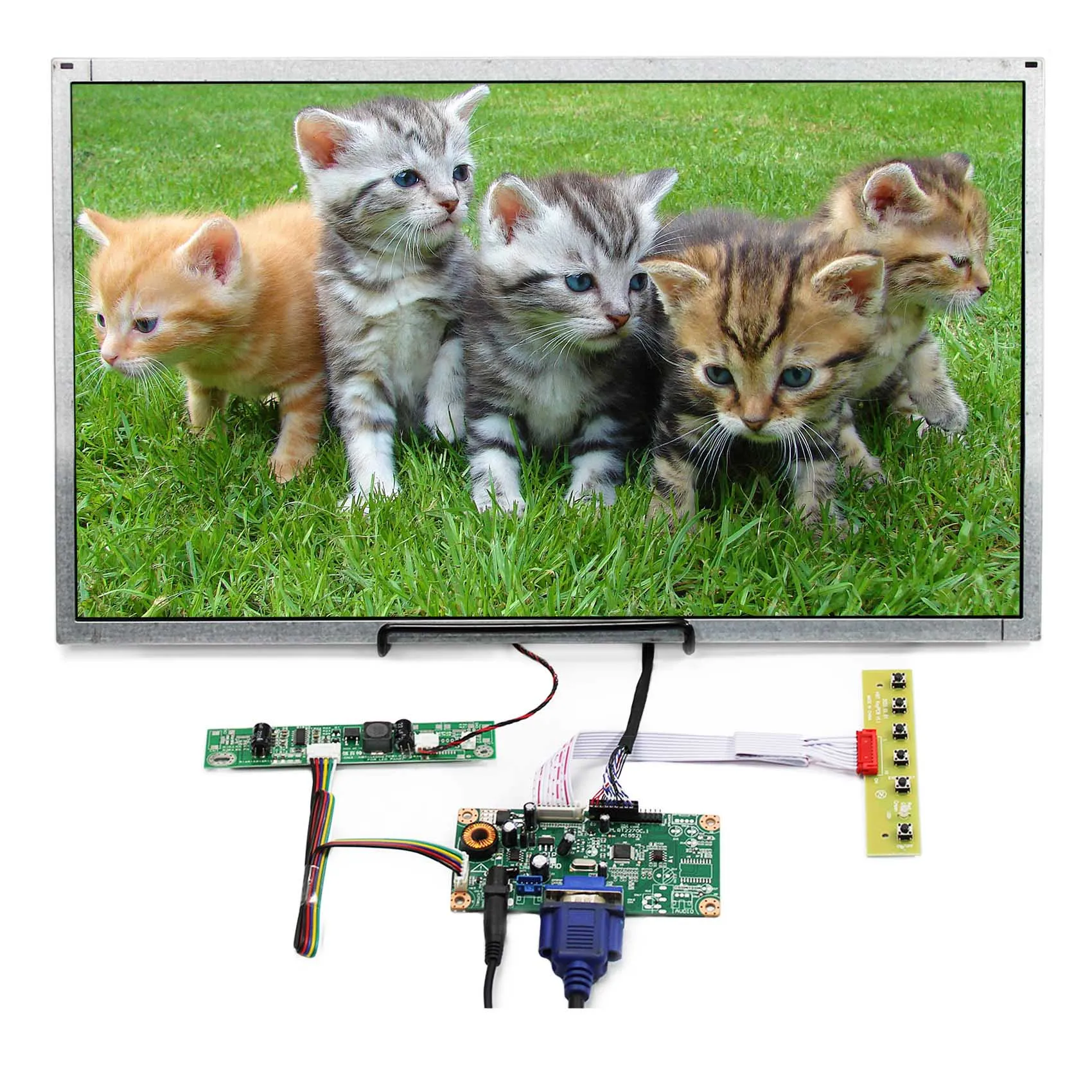 18.5 Inch LCD Panel M185BGE-L22 Contrast Ratio 1000:1 Replacement Screen with VGA LCD Controller Board
18.5 Inch LCD Panel M185BGE-L22 Contrast Ratio 1000:1 Replacement Screen with VGA LCD Controller Board