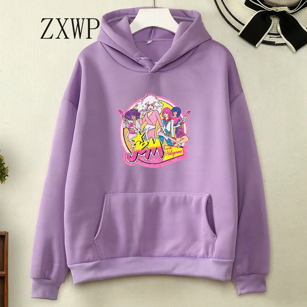 Women Hoodies Swearters Ptinted Fashionable Jem and the holograms Hoody New Hip Hop Streetwear Pullovers Women Clothing
Women Hoodies Swearters Ptinted Fashionable Jem and the holograms Hoody New Hip Hop Streetwear Pullovers Women Clothing