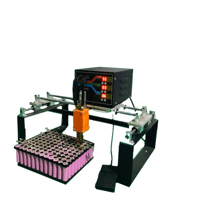 Manual Gantry Lithium Battery Spot Welding Machine Large Battery Pack Welding Machine Digital Tube Display Foot Switch
Manual Gantry Lithium Battery Spot Welding Machine Large Battery Pack Welding Machine Digital Tube Display Foot Switch