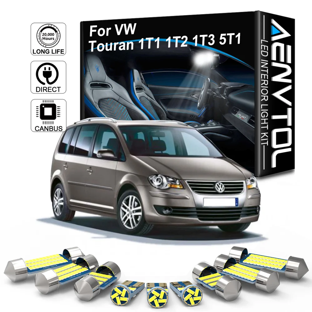 AENVTOL Canbus For Volkswagen VW Touran 1T1 1T2 1T3 5T1 2003 2004 2005 2006 2007 2008 2020 Car LED Interior Lamp Accessories Kit
AENVTOL Canbus For Volkswagen VW Touran 1T1 1T2 1T3 5T1 2003 2004 2005 2006 2007 2008 2020 Car LED Interior Lamp Accessories Kit