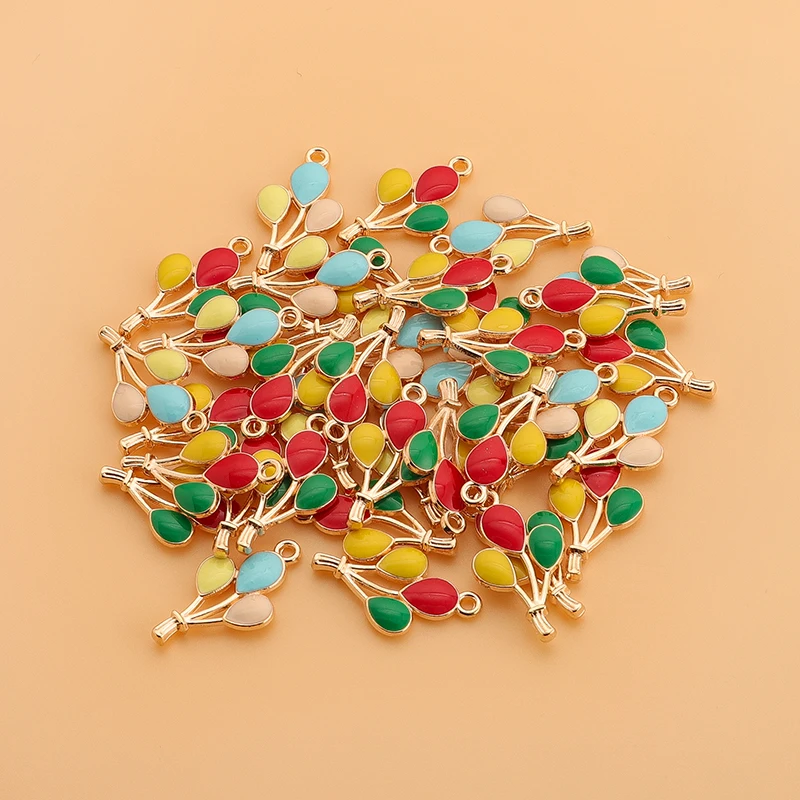 10Pcs Colorful Balloon Enamel Charms Decoration Pendant for Jewelry Setting Handmade DIY Earrings Pendants Necklaces Accessories
10Pcs Colorful Balloon Enamel Charms Decoration Pendant for Jewelry Setting Handmade DIY Earrings Pendants Necklaces Accessories