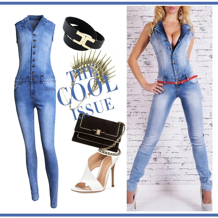 European Station New Jumpsuit V-neck Sexy Off Shoulder Jumpsuit Women's Jeans
European Station New Jumpsuit V-neck Sexy Off Shoulder Jumpsuit Women's Jeans