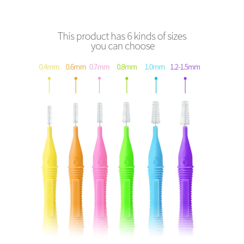 32pcs/set Adults Interdental Brush toothpick brush Portable Clean between teeth Cleaning Dental Brushes for Oral Teeth Care
32pcs/set Adults Interdental Brush toothpick brush Portable Clean between teeth Cleaning Dental Brushes for Oral Teeth Care