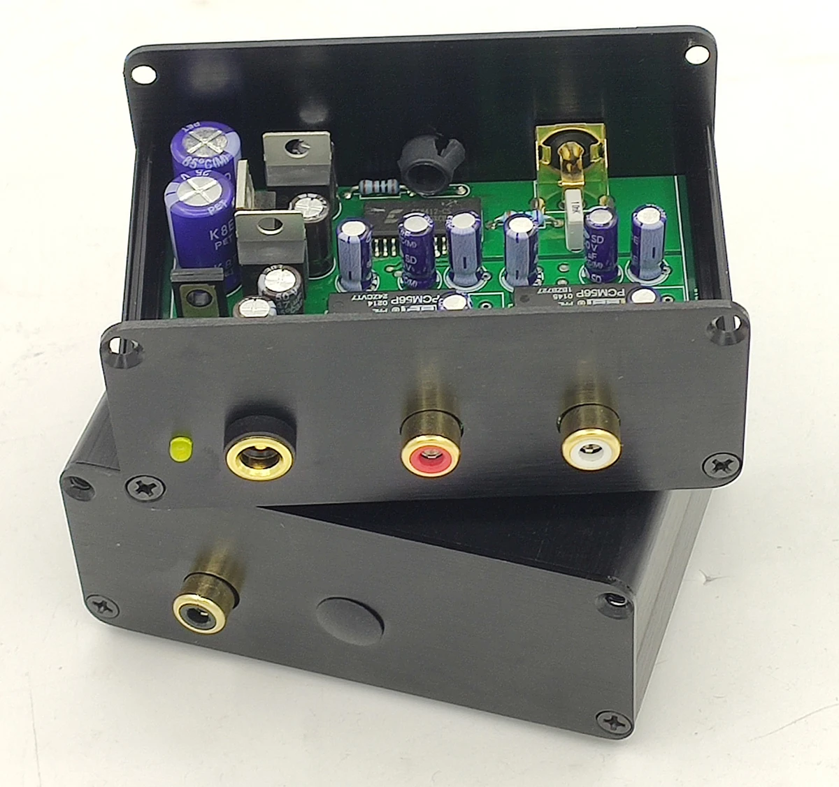 HIFI PCM56 Decoder DAC Finished Machine DC 18-24V
HIFI PCM56 Decoder DAC Finished Machine DC 18-24V