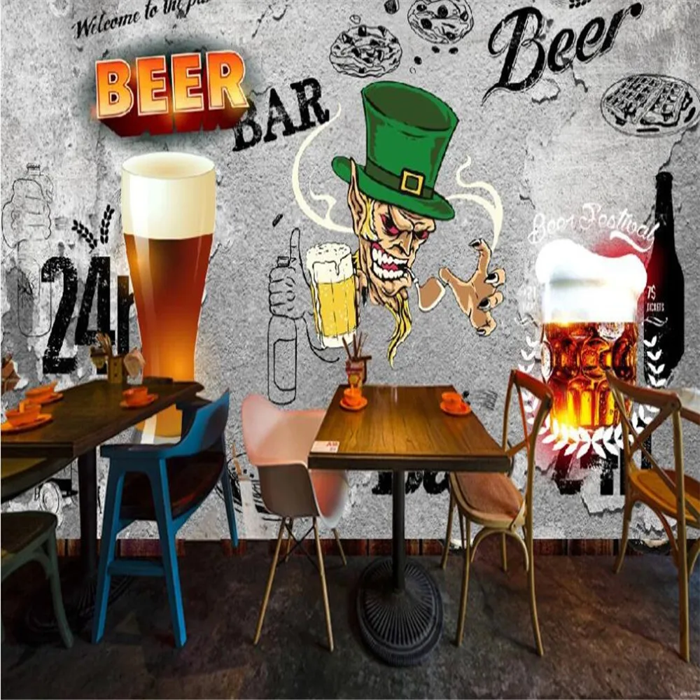 Custom large 3d wallpaper mural retro nostalgic night beer dining background wall decoration painting wallpaper mural
Custom large 3d wallpaper mural retro nostalgic night beer dining background wall decoration painting wallpaper mural