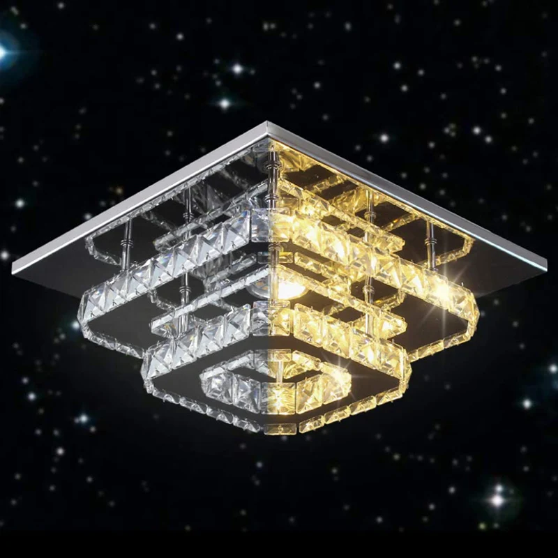 LED Ceiling Lamp Square Llights For Room Dining Hanging Lampras Living Decoration Salon Kitchen Accesories Crystals Chandeliers
LED Ceiling Lamp Square Llights For Room Dining Hanging Lampras Living Decoration Salon Kitchen Accesories Crystals Chandeliers
