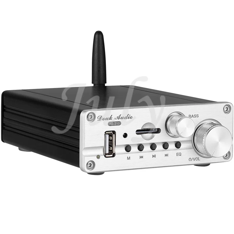 Bluetooth 5.02.1 channel digital power amplifier, 200W high power subwoofer USB/TF card/U disk lossless music player
Bluetooth 5.02.1 channel digital power amplifier, 200W high power subwoofer USB/TF card/U disk lossless music player