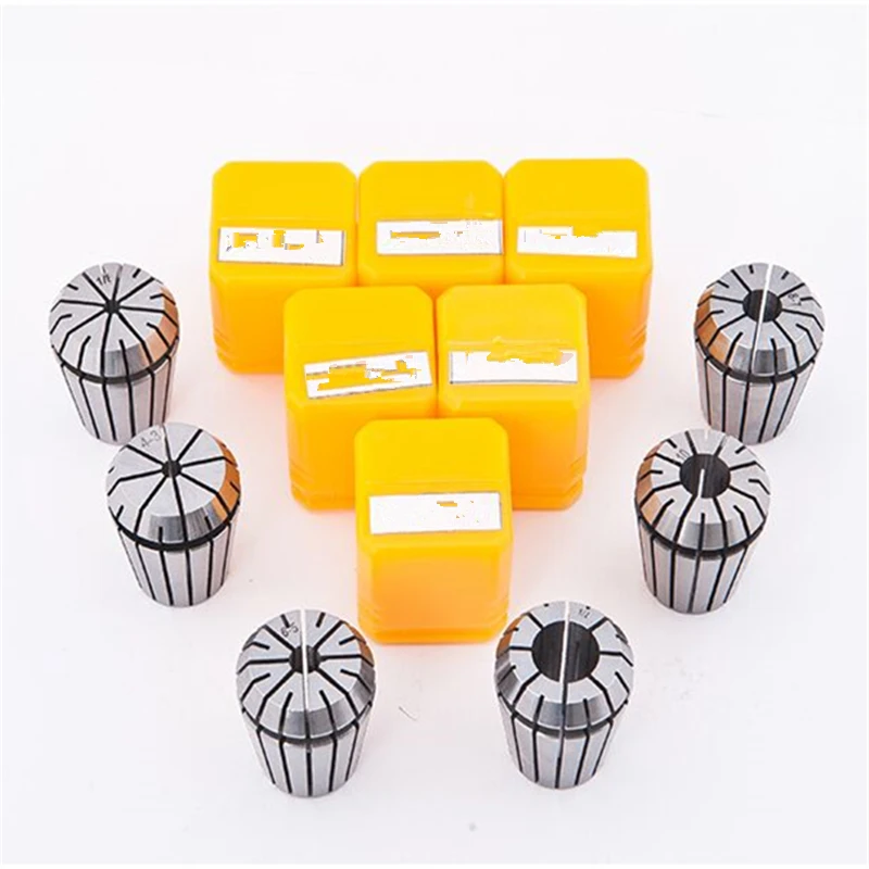 Hot 6pcs/set 6 size ER32 precison spring collet chuck choose from 3mm-20mm For CNC machine lathe accessories
Hot 6pcs/set 6 size ER32 precison spring collet chuck choose from 3mm-20mm For CNC machine lathe accessories