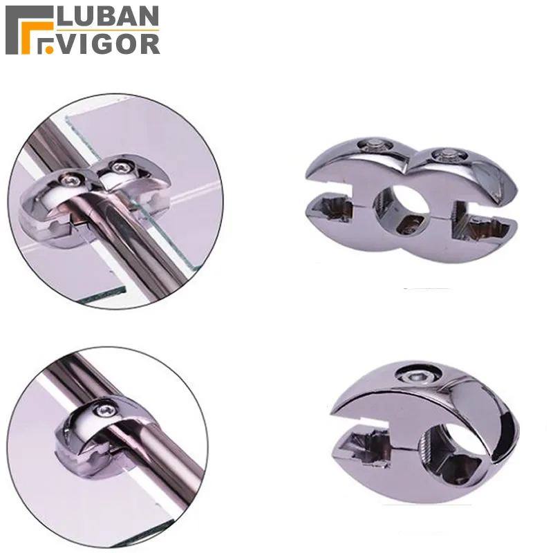Beautiful Alloy tube glass clamp, connector for 25mm diameter Stainless steel tube/pipe,Display rack ,Pipe fittings
Beautiful Alloy tube glass clamp, connector for 25mm diameter Stainless steel tube/pipe,Display rack ,Pipe fittings