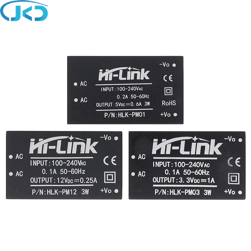 1pcs HLK-PM01 HLK-PM03 HLK-PM12 AC-DC 220V mini power supply module,intelligent household switch power supply module
1pcs HLK-PM01 HLK-PM03 HLK-PM12 AC-DC 220V mini power supply module,intelligent household switch power supply module
