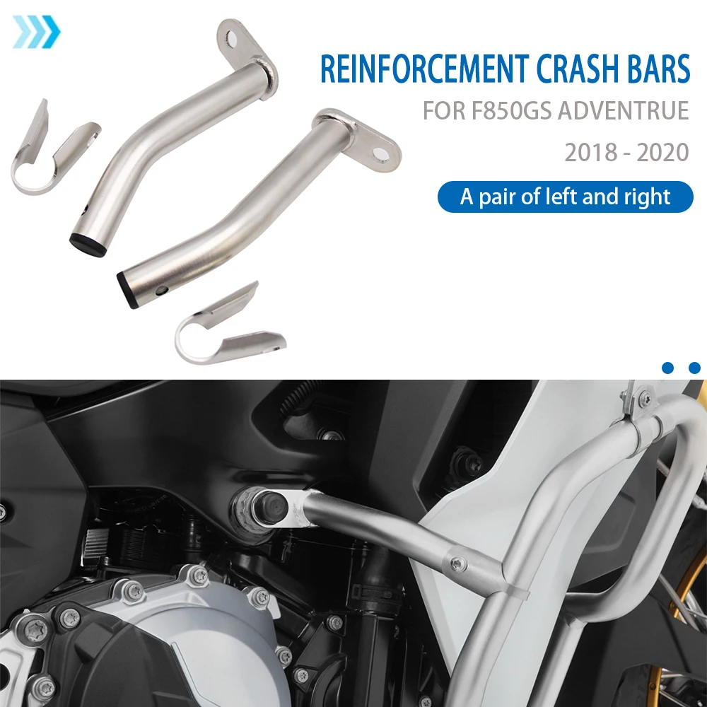 Reinforcement Crash Bars Fits For BMW F850GS ADVENTURE 2018 2019 2020 Original Engine Guard Bumper Reinforcement
Reinforcement Crash Bars Fits For BMW F850GS ADVENTURE 2018 2019 2020 Original Engine Guard Bumper Reinforcement