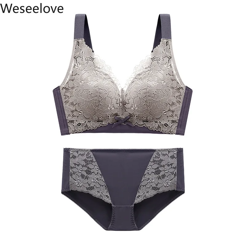 Weseelove Sexy Bra Set Women's Push Up Lace Lingerie Set Top Lace Bra Set Bras for Women Thin Sexy Underwear Free Shipping M28
Weseelove Sexy Bra Set Women's Push Up Lace Lingerie Set Top Lace Bra Set Bras for Women Thin Sexy Underwear Free Shipping M28