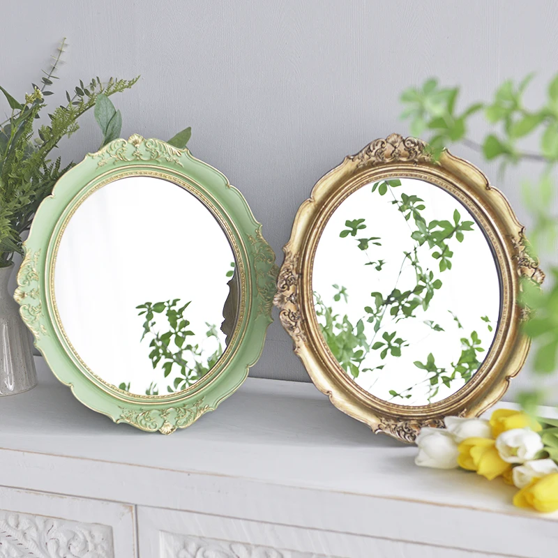 European Makeup Mirror зеркало косметическое Wall Hanging Tray Personality Photography Selfie Display Props Decorative Mirrors
European Makeup Mirror зеркало косметическое Wall Hanging Tray Personality Photography Selfie Display Props Decorative Mirrors