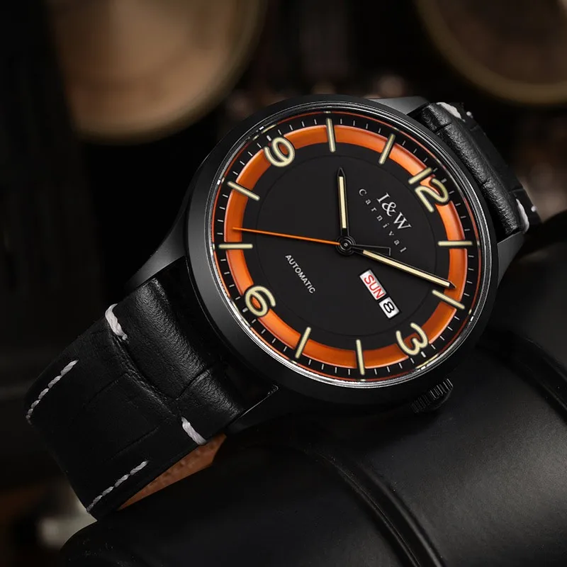 Fashion MIYOTA Watch for Men Luxury Brand I&W Double Calendar Automatic Watch Sapphire Waterproof Luminous Relojes Para Hombre
Fashion MIYOTA Watch for Men Luxury Brand I&W Double Calendar Automatic Watch Sapphire Waterproof Luminous Relojes Para Hombre