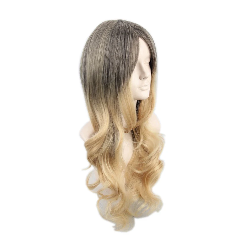 Ombre Mixed Colors Synthetic Wigs with Full Bnags for Women Long Natural Curly Cosplay Wig Heat Resistant + Wig Cap
Ombre Mixed Colors Synthetic Wigs with Full Bnags for Women Long Natural Curly Cosplay Wig Heat Resistant + Wig Cap