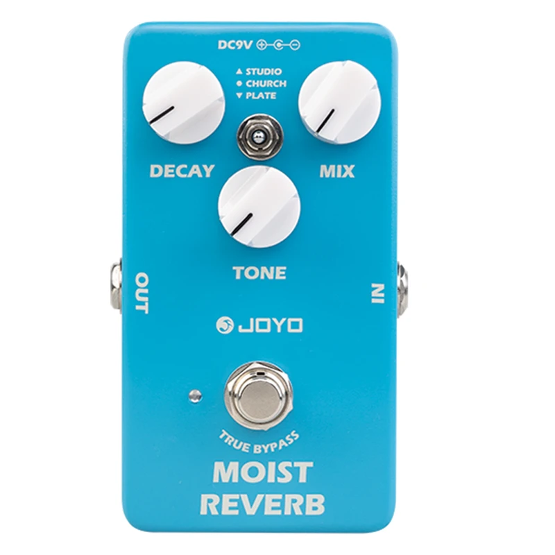 JOYO JF-20 Wet RIEVERB цифровая педаль эффектов для реверберации, 3 режима реверберации, студия, церковь, пластина, истинное байпас
JOYO JF-20 Wet RIEVERB цифровая педаль эффектов для реверберации, 3 режима реверберации, студия, церковь, пластина, истинное байпас