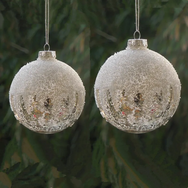 Free Shipping 2pcs/pack Surface Beads Sticking Glass Ball Christmas Tree Hanging Decorative Globe Handmade Friend Gift
Free Shipping 2pcs/pack Surface Beads Sticking Glass Ball Christmas Tree Hanging Decorative Globe Handmade Friend Gift