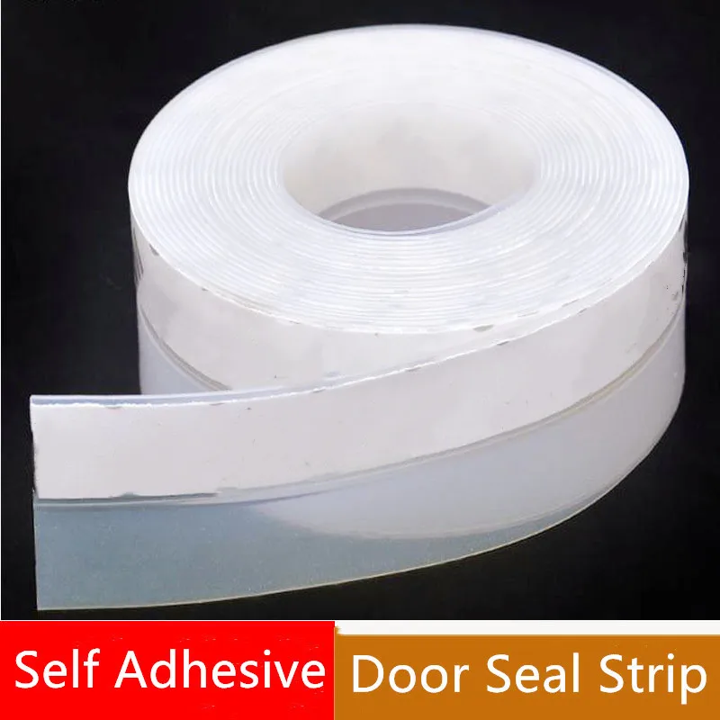 Self-Adhesive Silicone Strip Sound Insulation Strip Door Window Seal Door Bottom Windproof Rubber Transparent Dust-Proof Tape
Self-Adhesive Silicone Strip Sound Insulation Strip Door Window Seal Door Bottom Windproof Rubber Transparent Dust-Proof Tape