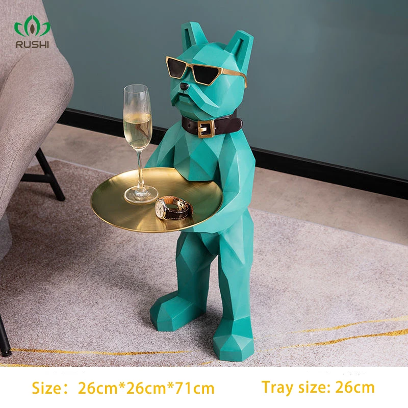 Modern Home Decor Resin Statue Geometric Dog Pallets Animal Figurines Living Room Floor Ornaments Sculpture Nordic Decoration
Modern Home Decor Resin Statue Geometric Dog Pallets Animal Figurines Living Room Floor Ornaments Sculpture Nordic Decoration