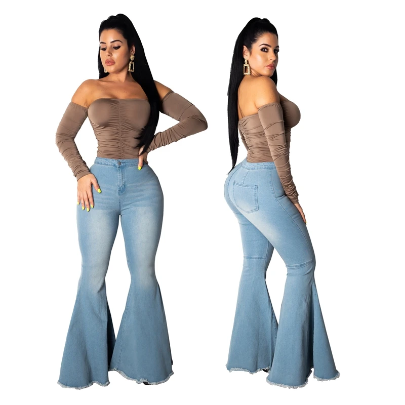 Elastic High Waist Flare Jeans Women Casual Autumn Wide Leg Jeans Female Skinny Jeans Denim Long Jeans Pants Bell Bottom Jeans
Elastic High Waist Flare Jeans Women Casual Autumn Wide Leg Jeans Female Skinny Jeans Denim Long Jeans Pants Bell Bottom Jeans