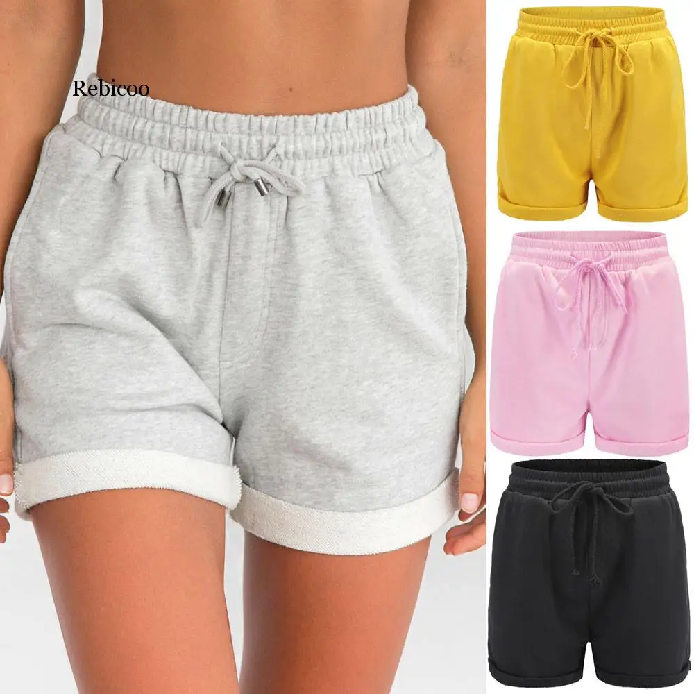 Women Short Pant Hot Pants Casual Loose Shorts Beach Girl High Waist Short Trousers Lady 2020 Elastic Waist
Women Short Pant Hot Pants Casual Loose Shorts Beach Girl High Waist Short Trousers Lady 2020 Elastic Waist