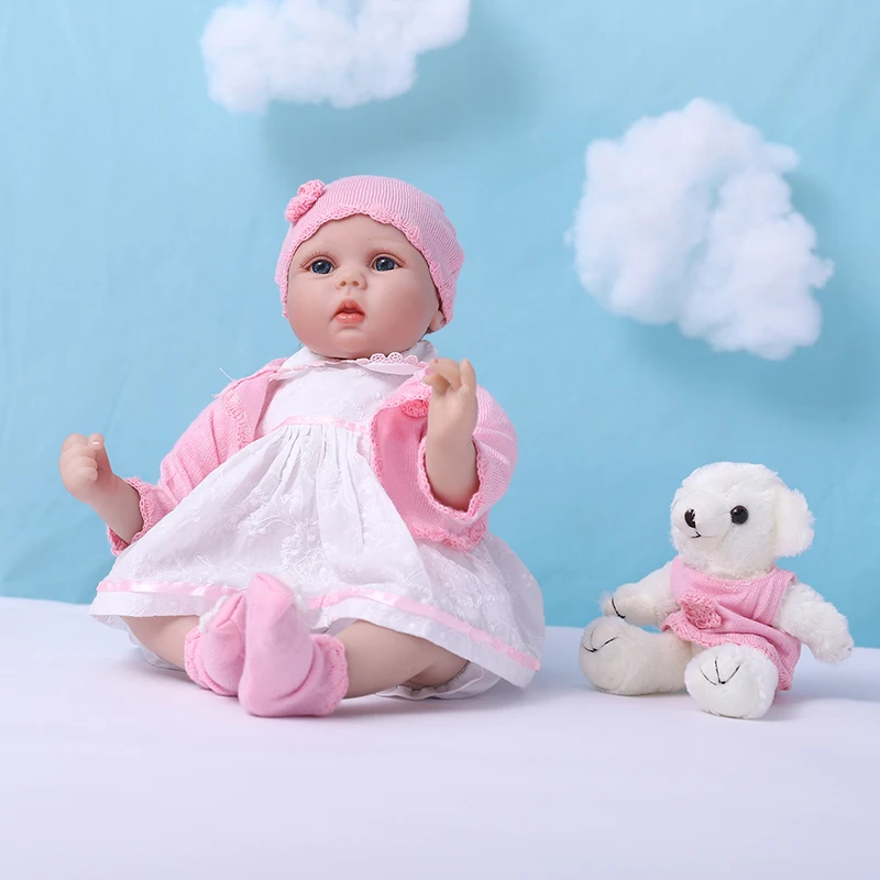 ZIYIUI 22-Inch Reborn Female Doll Realistic Open Eyes Pink Clothes Handmade Children's Companion Gift
ZIYIUI 22-Inch Reborn Female Doll Realistic Open Eyes Pink Clothes Handmade Children's Companion Gift