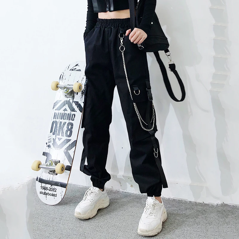 Hip Hop Costume Adult Black Loose Hip Hop Pants Women Jazz Stage Outfit Street Dance Clothing Nightclub Dj Ds Bottom Wear BI427
Hip Hop Costume Adult Black Loose Hip Hop Pants Women Jazz Stage Outfit Street Dance Clothing Nightclub Dj Ds Bottom Wear BI427