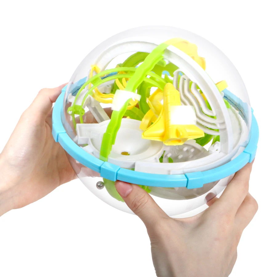 New 3D Magic Maze Ball 140 Steps Obstacles Intellect Ball Game Chellenge your limit For Children Education learning Toys
New 3D Magic Maze Ball 140 Steps Obstacles Intellect Ball Game Chellenge your limit For Children Education learning Toys