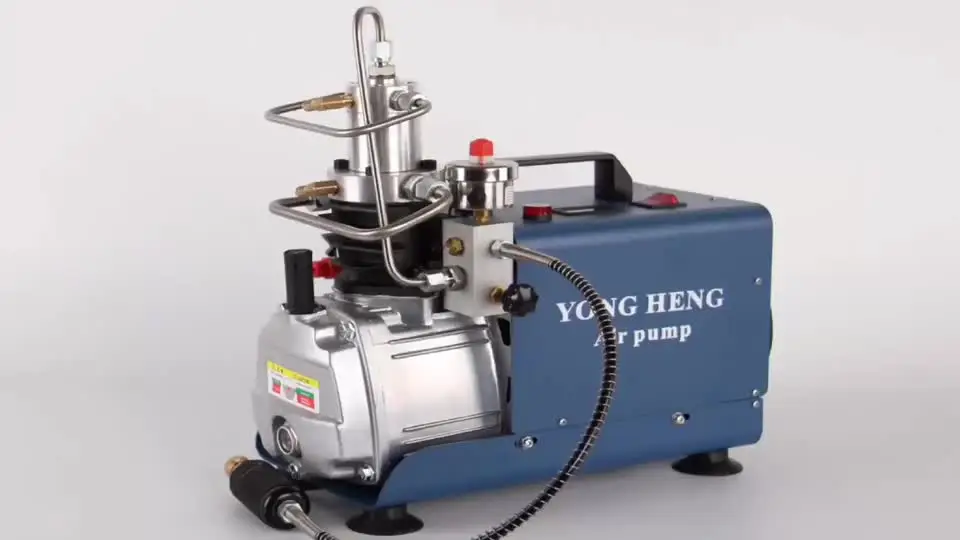 110V Adjustable Set-Pressure 4500PSI 300Bar 30MPA Electrical High Pressure Air Compressor Inflator PCP Rifle Airgun
110V Adjustable Set-Pressure 4500PSI 300Bar 30MPA Electrical High Pressure Air Compressor Inflator PCP Rifle Airgun