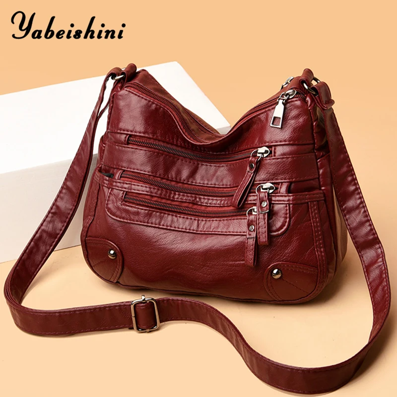 High Capacity Ladies Messenger Bag Luxury Handbags Women Bags Designer Crossbody Bags For Women 2021 Leather Shoulder Bag Female
High Capacity Ladies Messenger Bag Luxury Handbags Women Bags Designer Crossbody Bags For Women 2021 Leather Shoulder Bag Female