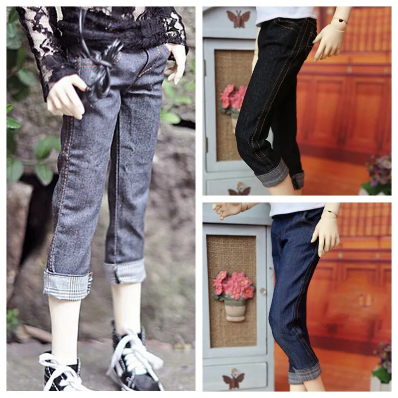 1/4 1/3 scale BJD doll clothes Cropped jeans for BJD/SD accessories SSDF ID72 uncle.Not included doll,shoes,wig and other A0955
1/4 1/3 scale BJD doll clothes Cropped jeans for BJD/SD accessories SSDF ID72 uncle.Not included doll,shoes,wig and other A0955