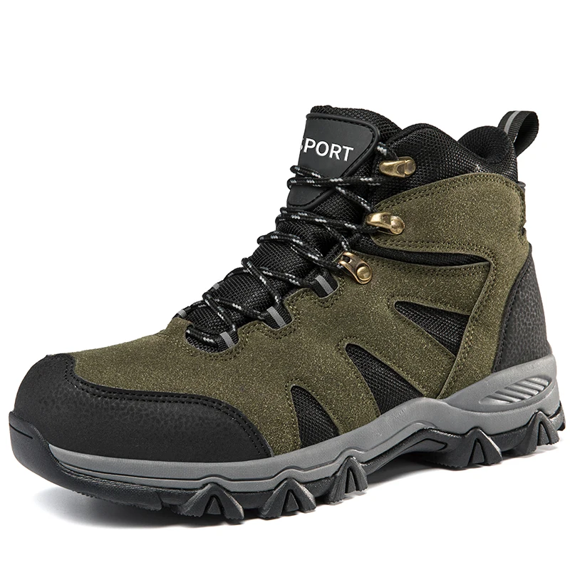 Men's Outdoor Hiking Shoes Mountaineer Climbing Sneakers Waterproof Tactical Hiking Shoes Men Camping Walking Boots
Men's Outdoor Hiking Shoes Mountaineer Climbing Sneakers Waterproof Tactical Hiking Shoes Men Camping Walking Boots