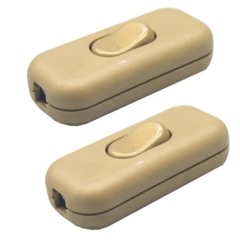 2PCS Light Switch 250V AC 6A Inline ON/OFF Table Desk Lamp Cord Cable Toggle Rocker Switches control for LED lighting
2PCS Light Switch 250V AC 6A Inline ON/OFF Table Desk Lamp Cord Cable Toggle Rocker Switches control for LED lighting