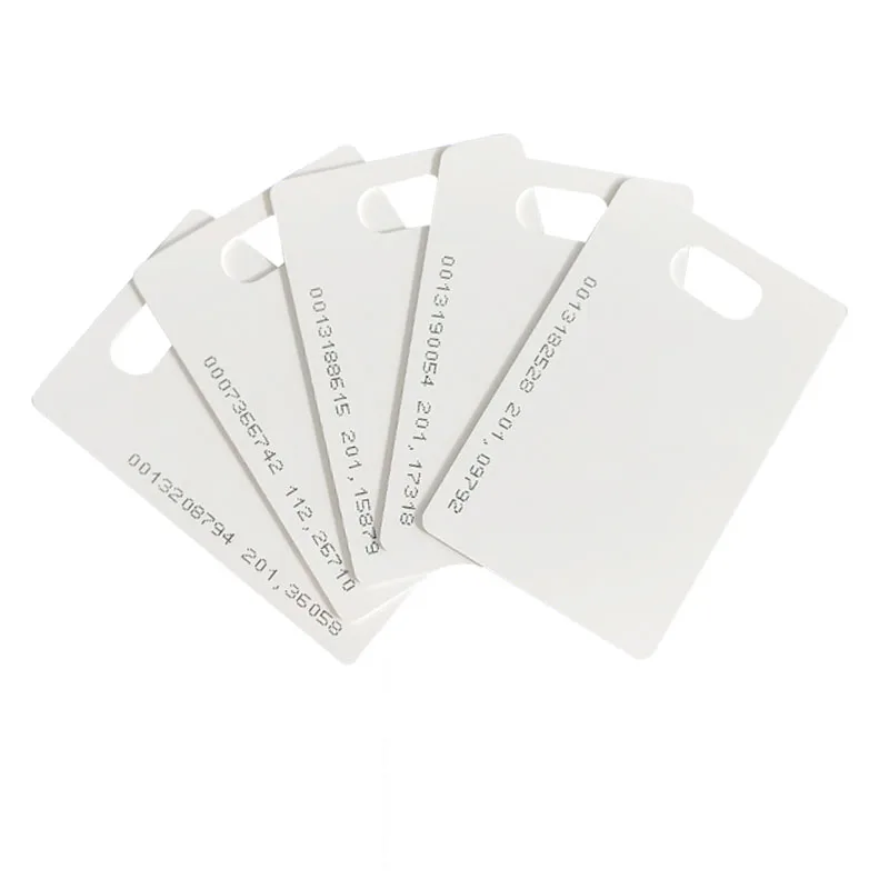 30pcs RFID ID Card 125khz Access Control Card Time And Attendance With Hole TK4100/EM4100
30pcs RFID ID Card 125khz Access Control Card Time And Attendance With Hole TK4100/EM4100
