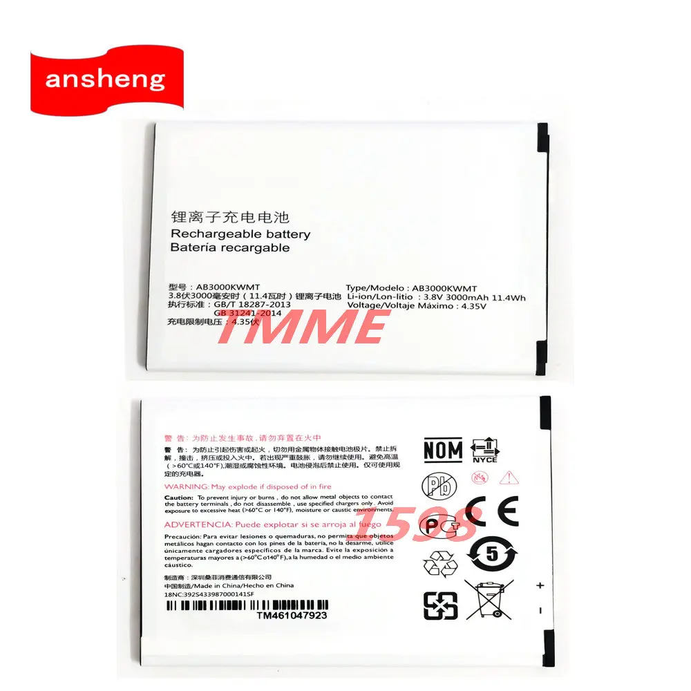 High Quality AB3000KWMT 3000mAh battery For Philips S327 for Xenium CTS327 Phone
High Quality AB3000KWMT 3000mAh battery For Philips S327 for Xenium CTS327 Phone