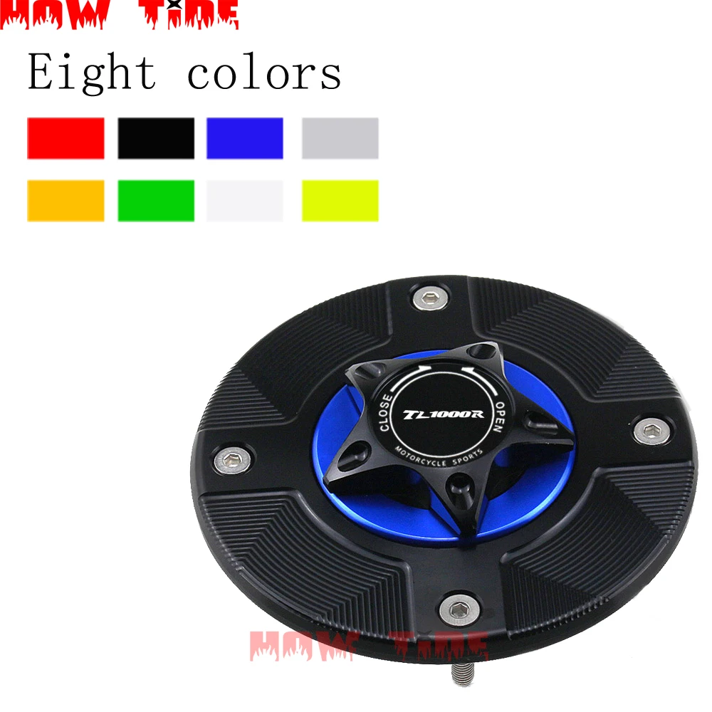 Motorcycle Fuel Gas Cap Petrol Tank Cover CNC Quick Release Cover for Suzuki TL1000R TL 1000R TL1000 R 1998-2003
Motorcycle Fuel Gas Cap Petrol Tank Cover CNC Quick Release Cover for Suzuki TL1000R TL 1000R TL1000 R 1998-2003