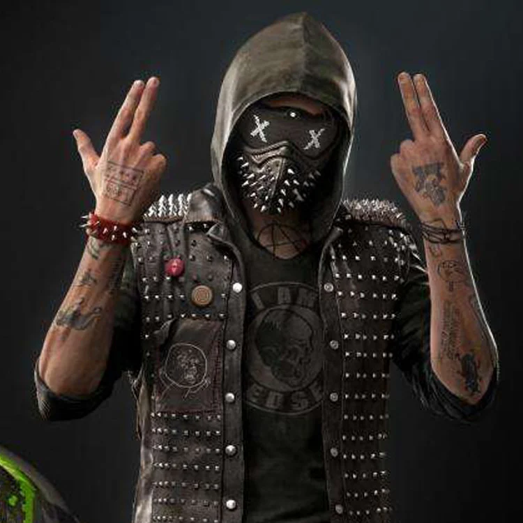 Watch Dog Masks Punk Rivet Mask Devil Cosplay Masks Masquerade Festival Half Face Mask Costume Props Party Mask for Halloween
Watch Dog Masks Punk Rivet Mask Devil Cosplay Masks Masquerade Festival Half Face Mask Costume Props Party Mask for Halloween