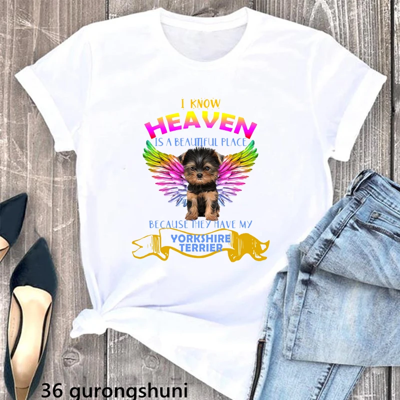 Adorable yorkies MOM dog printed tshirt women kawaii animal print tee shirt femme white custom t shirt t-shirts tops clothes
Adorable yorkies MOM dog printed tshirt women kawaii animal print tee shirt femme white custom t shirt t-shirts tops clothes