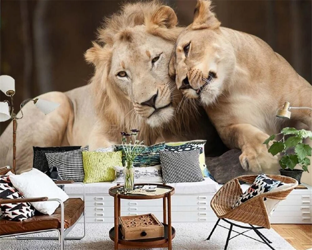 WELLYU 3d ceiling Cat Animals mural TV House Background Lion Wallpaper Home Decorative Wallpaper for walls papel de parede3D
WELLYU 3d ceiling Cat Animals mural TV House Background Lion Wallpaper Home Decorative Wallpaper for walls papel de parede3D
