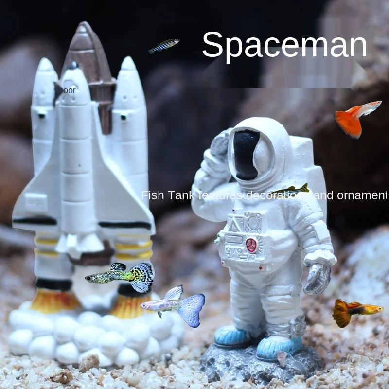 Fish tank decoration astronaut spaceship rocket ornaments background for aquarium creative landscaping accessories
Fish tank decoration astronaut spaceship rocket ornaments background for aquarium creative landscaping accessories