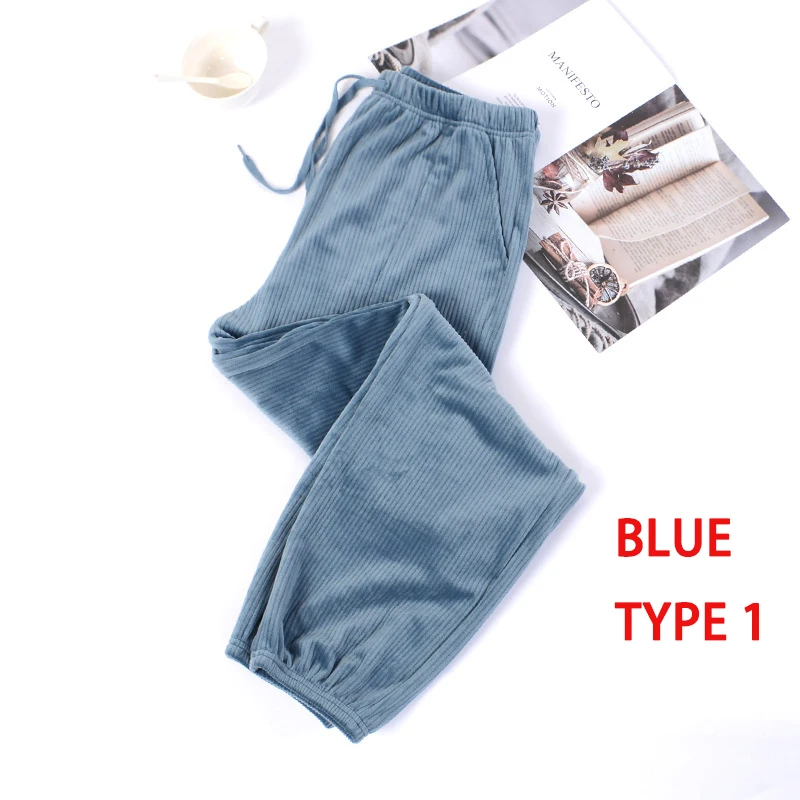 Men's Pajamas Pants Coral Fleece Sleep Bottom Autumn and Winter Thick Solid Color Loose Casual Large Size Homewear Trousers
Men's Pajamas Pants Coral Fleece Sleep Bottom Autumn and Winter Thick Solid Color Loose Casual Large Size Homewear Trousers